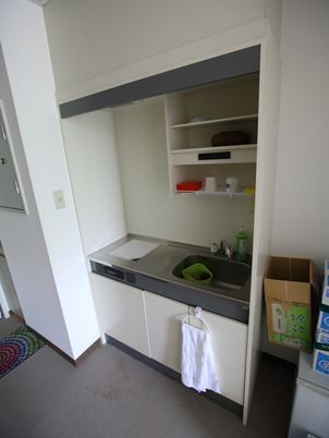 居室内キッチンスペース