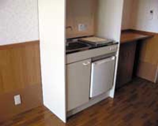 シンプルなキッチン