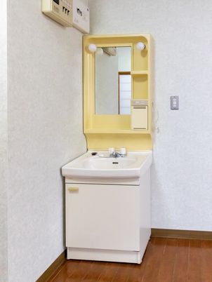 清潔な洗面台