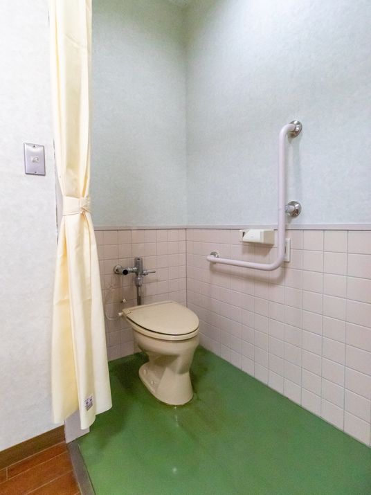 手すり付きトイレ