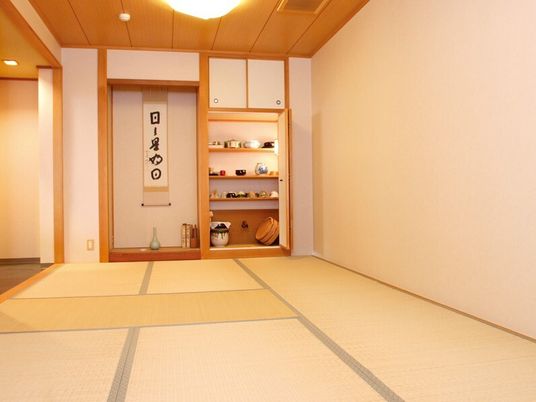 和室の落ち着いた雰囲気