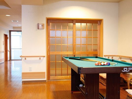 多目的スペースの一角