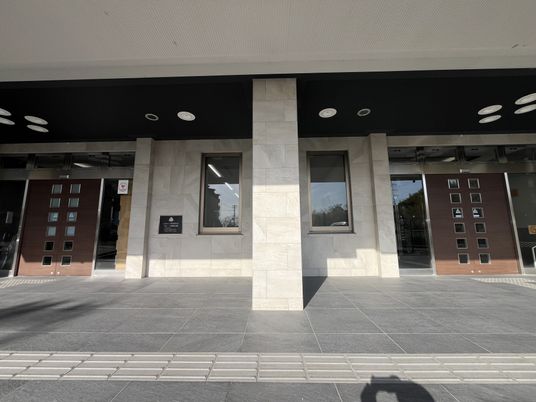 開放感あるエントランス