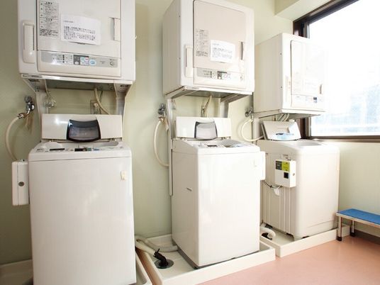 洗濯設備が整った部屋