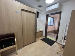 安全に配慮された洗面所