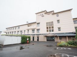 ゆとりある施設の外観