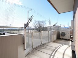 開放的なテラスの景観