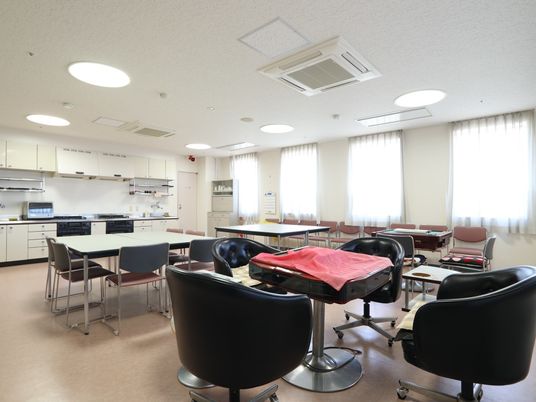 広々とした訓練室