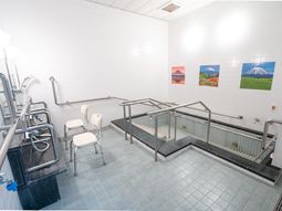 清潔な浴室の設備