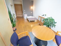 居室の広々とした空間