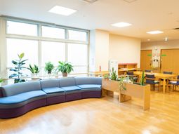 快適な空間のラウンジ