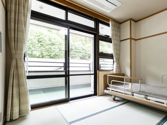 緑が見える居室