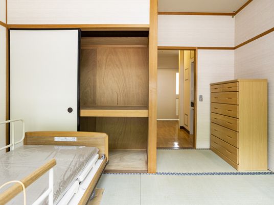 収納が充実した部屋