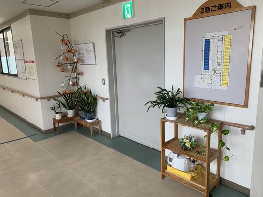 廊下の一角