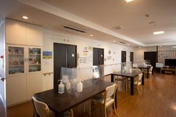 広々とした共有スペース