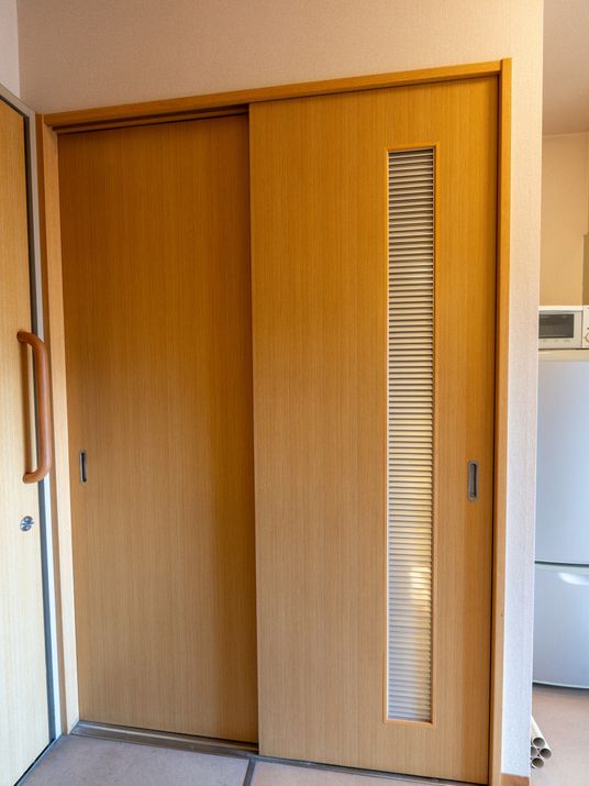 広い引き戸の居室