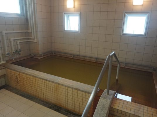 浴槽があり安らぐ風景