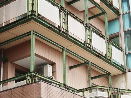 建物外観のバルコニー  