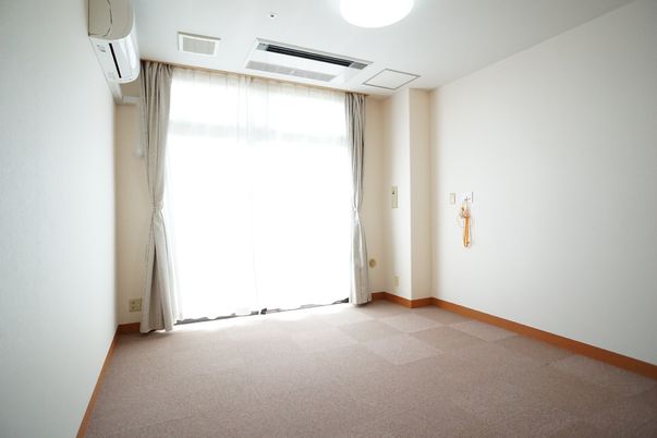 清潔な空間の居室