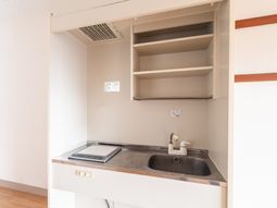 キッチンの清潔な一角