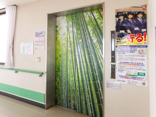 竹林デザインのエレベーター