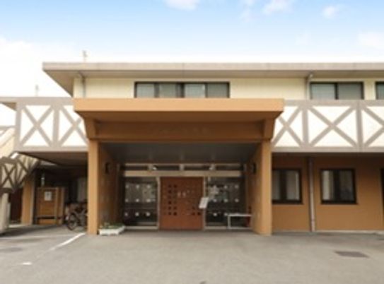 優しい雰囲気のエントランス