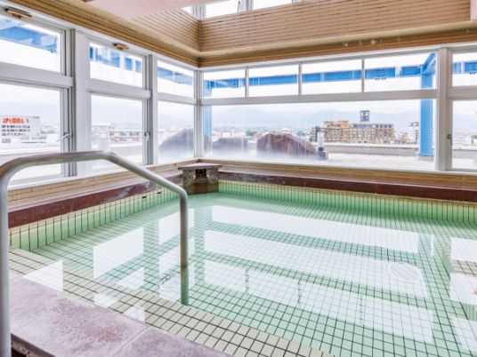 入浴エリアの様子