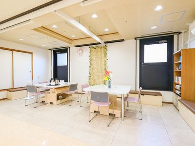 多目的室の広々空間