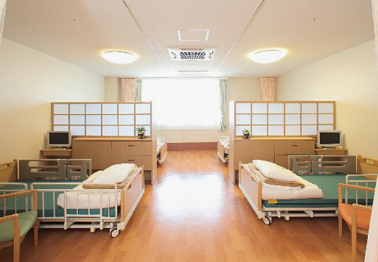落ち着いた居室