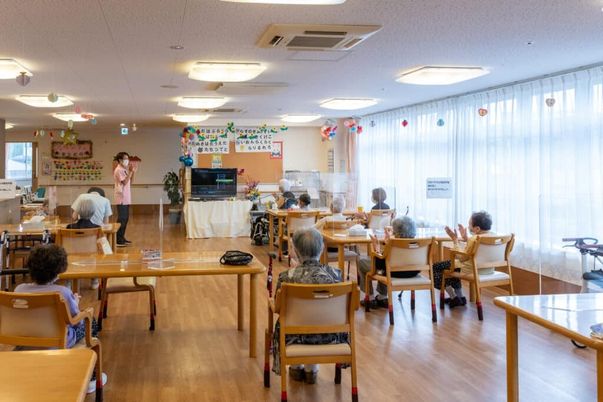 共有スペースの日常風景