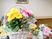 色鮮やかな花のアレンジメント