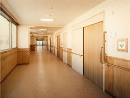 清潔感のある廊下