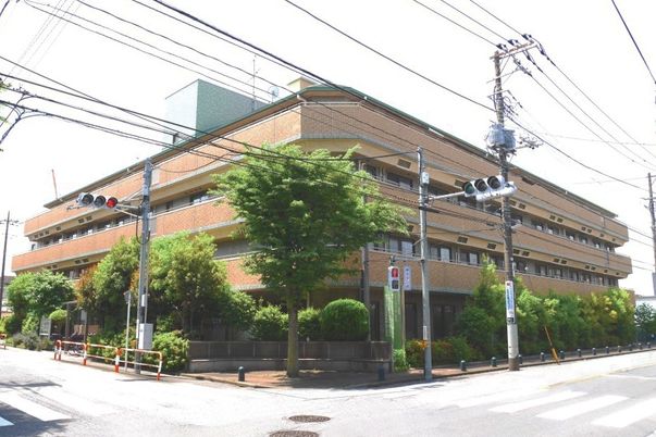 緑豊かな外観