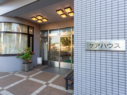 施設の入り口