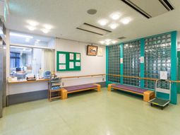 広々とした休憩室