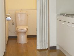 清潔なトイレスペース