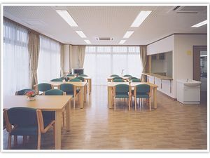 明るい食堂  