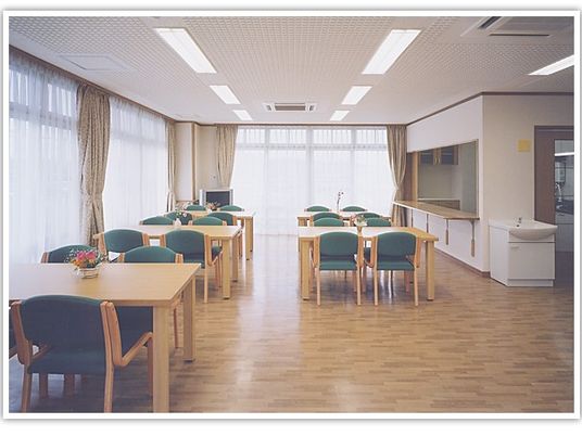 明るい食堂  