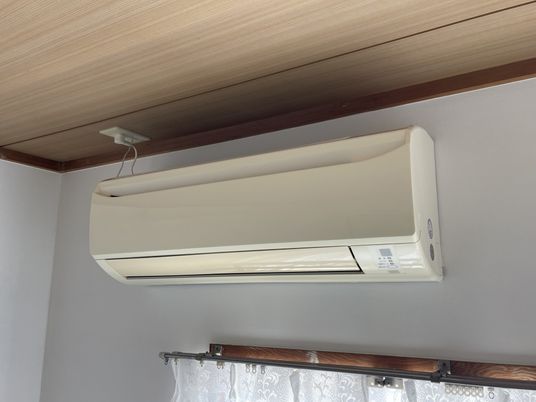 エアコンの設置された居室