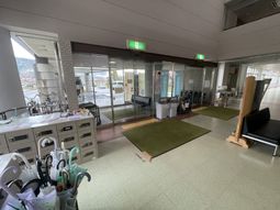 明るいエントランス