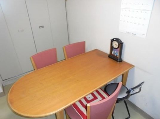 応接用の小部屋  