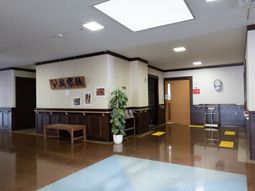 清潔なロビー空間