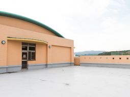 広々とした屋上空間