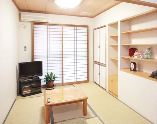 和の雰囲気の居室