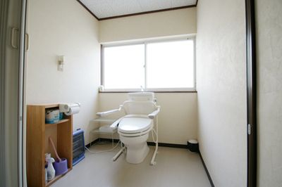 整備されたトイレの一角