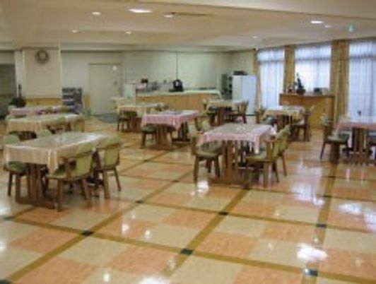 明るい食堂  