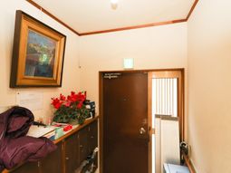 エントランスの風情ある一角