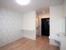 清潔な居室の空間