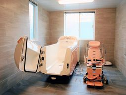 快適な浴室の一角