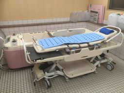 快適な移動式浴槽